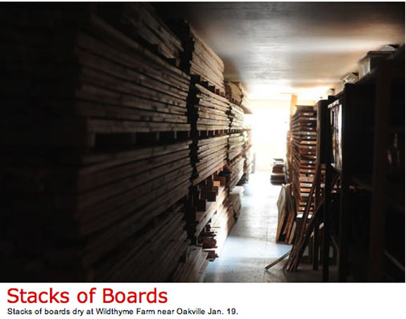 Stacks of Boards