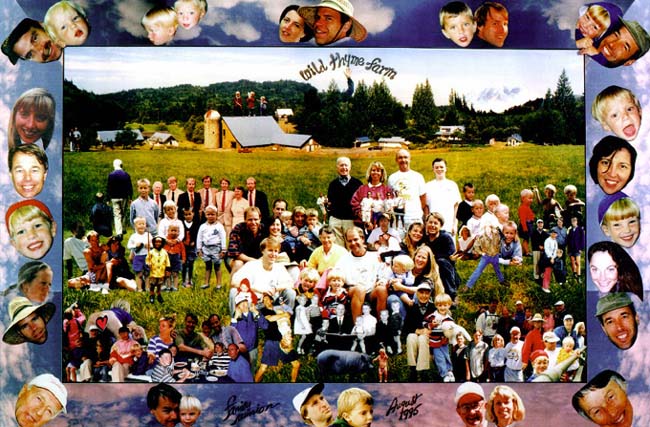 Photomosaic: 1995 Family Reunion